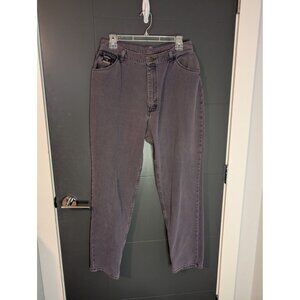 Vintage Wrangler For Women Purple Denim Jeans Relaxed Fit 16x32